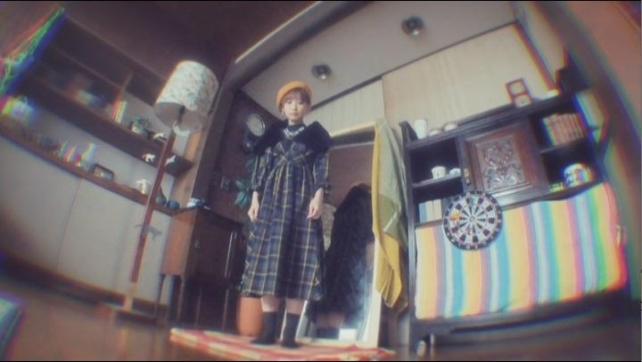 寄ってくるジョルノを見上げる猫の視点