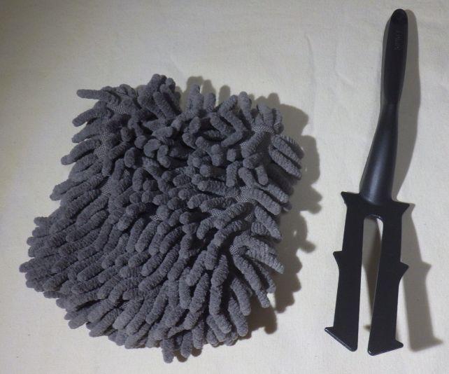 モップ部分が外れて洗濯できる