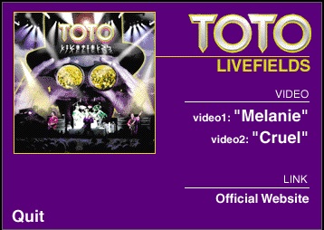 CD Extra部分のメニュー映像(原寸)