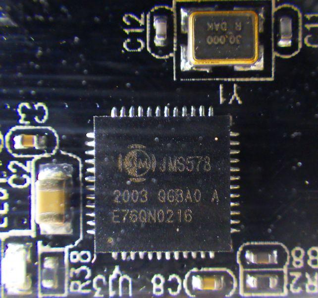 USB⇔SATAブリッジの