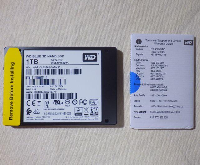 外箱に日本語説明シールはなかったが、内容はいつもどおり