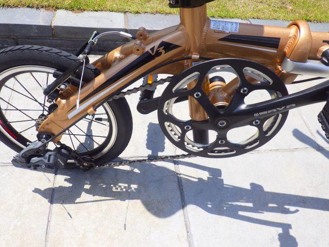 たかだか3段変速だが、14インチでも超役立つ