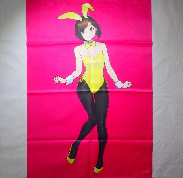 購入店舗特典のホミちゃんはイメージカラー?の黄色いバニー衣装