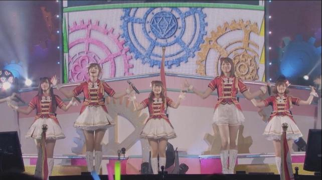 やっぱりこの日はこの5人がセンター