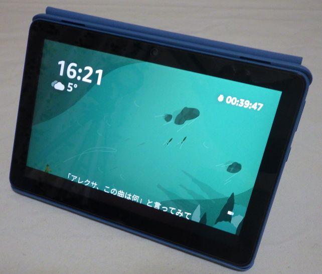 Showモードにして、常時表示の簡易時計として使うことも出来る