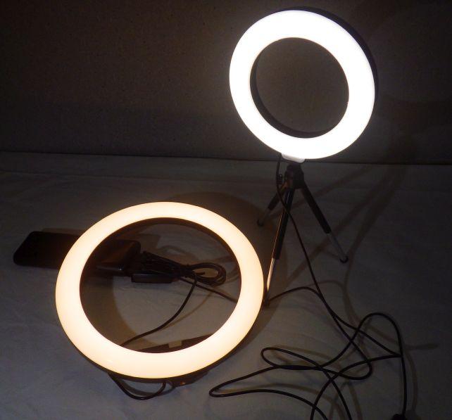 今回のは小型だが、昼光色なら結構明るい