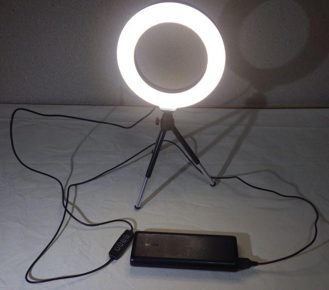 自然な白色(最大光量)も明るい