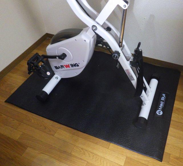 サイズ的にはエアロバイクにぴったり