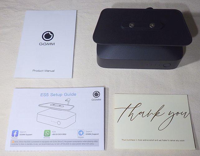 内容物。日本語を含む6カ国語説明書つき