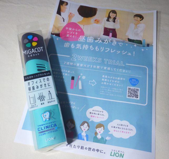 あるキャンペーンで入手したので、啓蒙広告リーフ付き