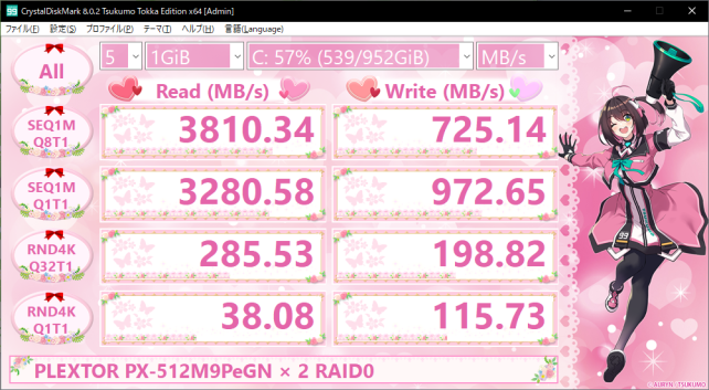 一番デフォルトのテーマ「01Cute」