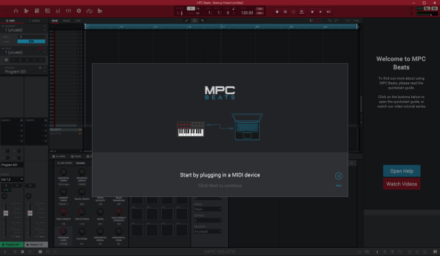 途中で自分の持っている楽器(コントローラー)をつなぐよう促される