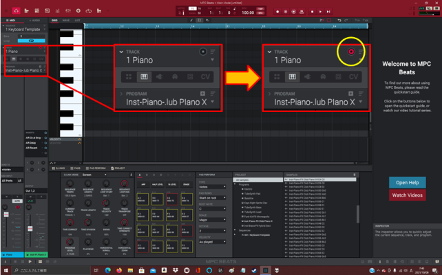 このcueを入れないと音が出ない