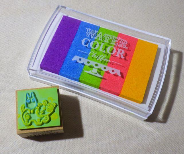 とらとトトロの色の乗せ分けがムズい