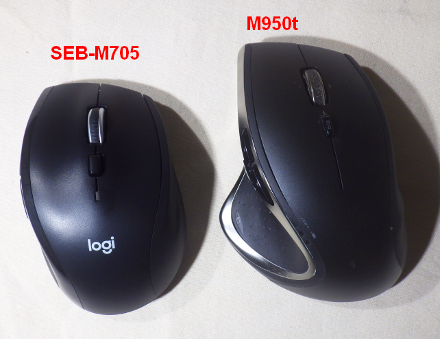 M950tに比べるとコンパクト