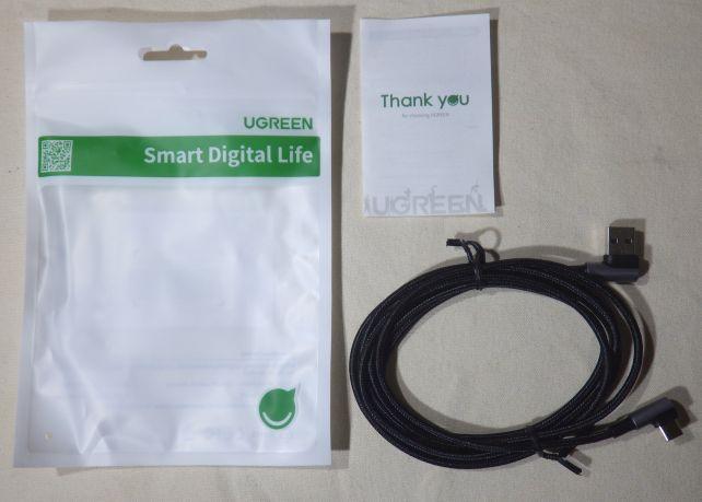 UDREENは型番が判りづらいが、両端のUSBタイプ、LかIかの形状、長さなど多くの種類がある