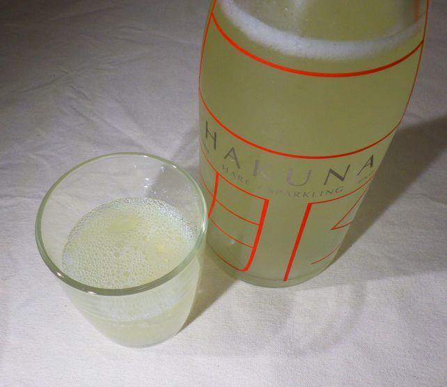 きもち濁って発泡している