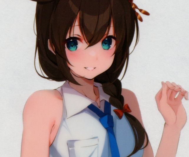 …オイオイオイ! そのスキンシップは、どーなのかなー…? まあいっか!