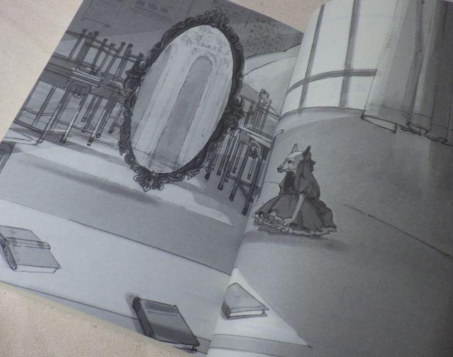 表紙カバー絵以外では、ほぼ唯一に近い挿絵