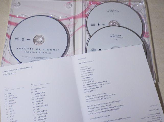 BD本編以外に2枚のCDにサントラが長蹴られていて....