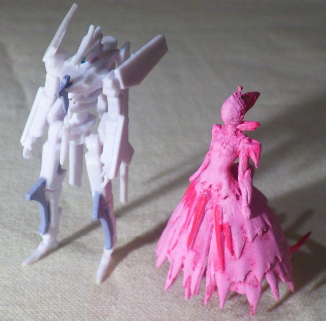 主人公コンビの二零式衛人 劫衛と白羽衣つむぎ