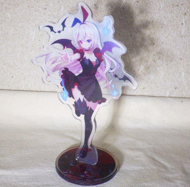 アクスタはベース部分にも印刷がある