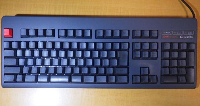 若干Enterキーのみテカリが出ているが(摩耗)あとはつや消しに復活