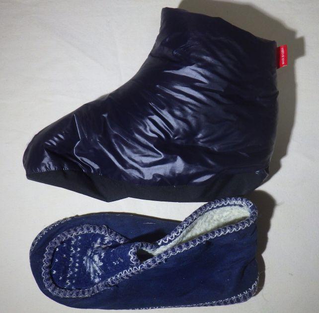 オンボロうち履きを中に入れて使うことに....