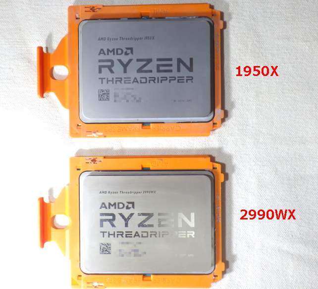 ちなみに倍もコアが入っているのに、表から見ただけでは刻印以外違いはない