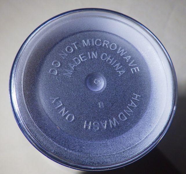 電子レンジ不可、手洗いのみ(食洗機不可)、中国製