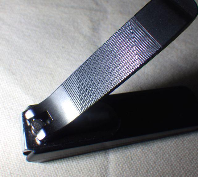 黒染のやすりは結構粗め