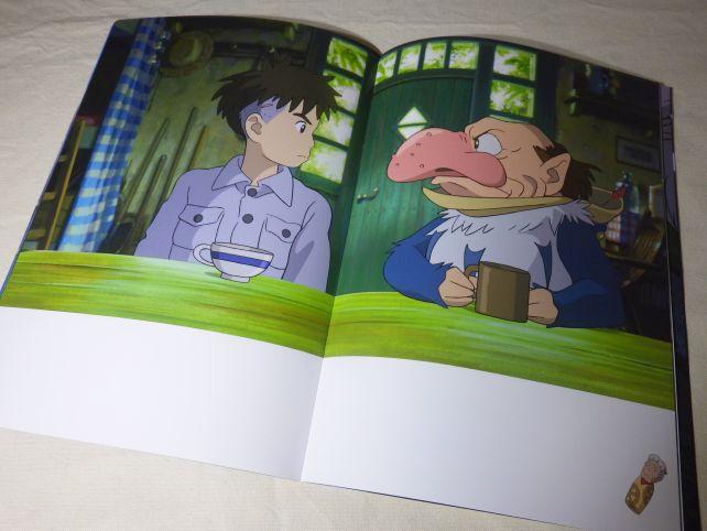 主人公眞人と狂言回し役のサギ男