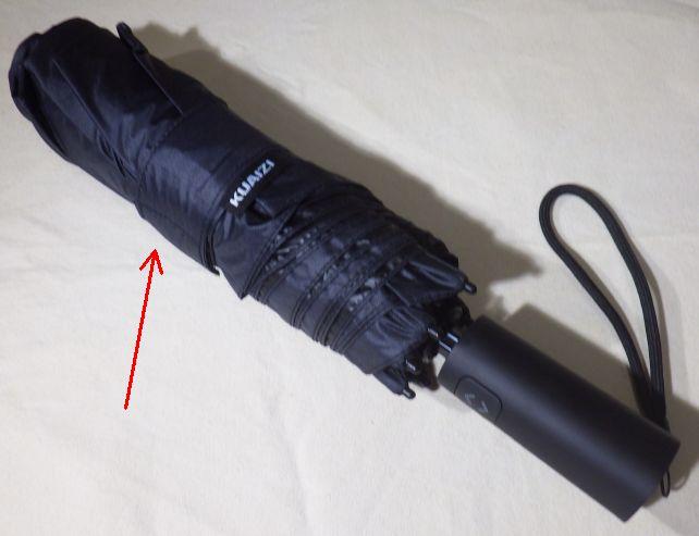 これは使い始めなので綺麗だが、結構この太い留め帯でムリヤリまとめている感じになる