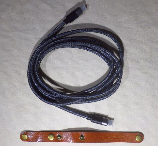 そもそもケーブルタイが革製でごっつw