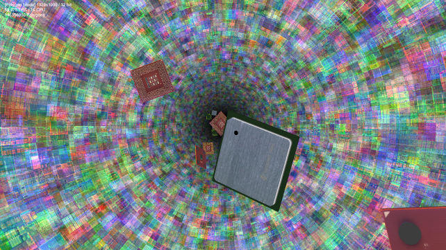 右図の向こうから飛んでくるCPUをよく見ると...