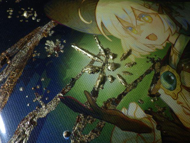 箔加工の部分は結構立体感があって...