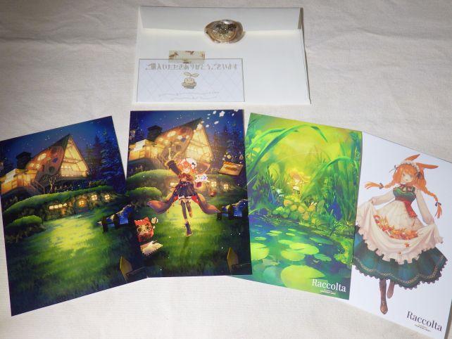 ポストカード。前回購入した「釣り堀」のもある