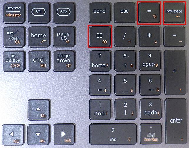 キー部分アップ。