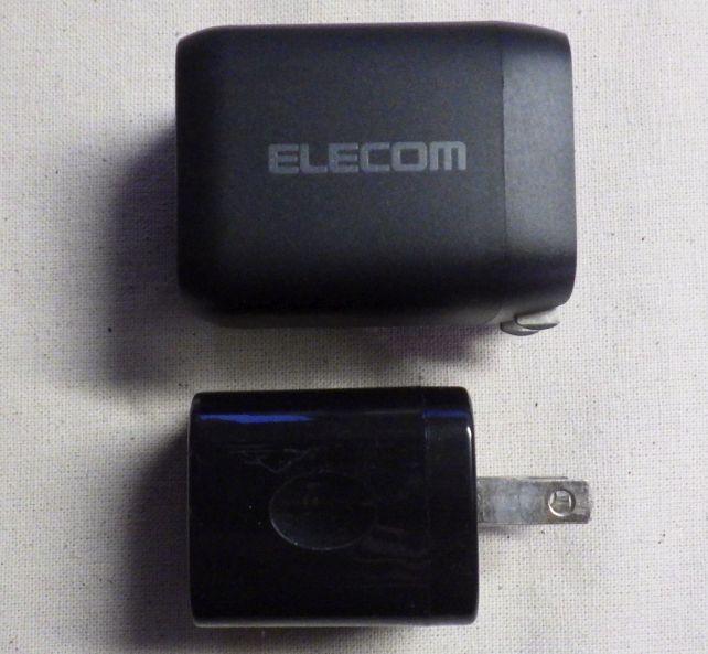 長さは従来品がコンセントプラグをたためないので、同じくらい