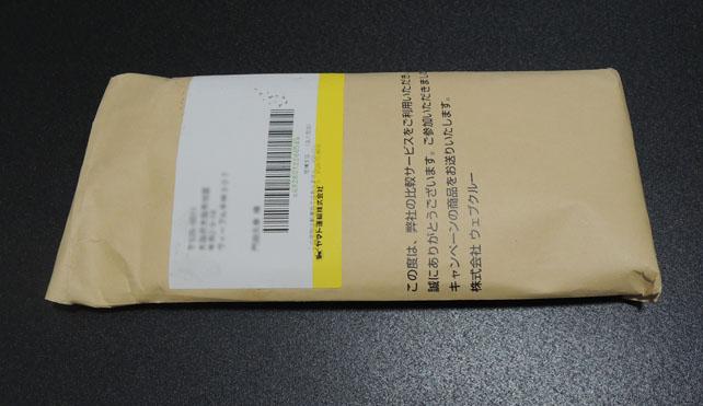 送られてきた封筒