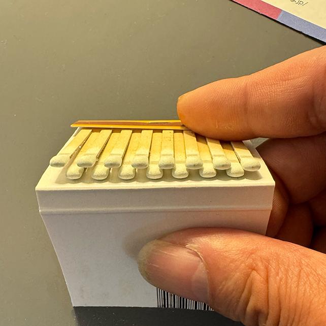 マッチ軸の並び