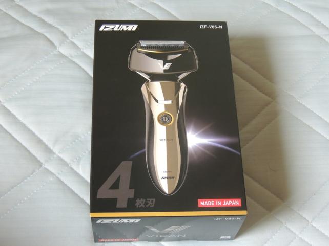 製品パッケージ。正面にがっつりMade In Japan.