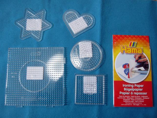 プレート5種 と アイロンシート