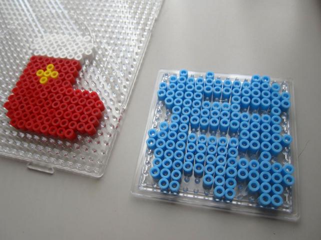 のせたビーズを…