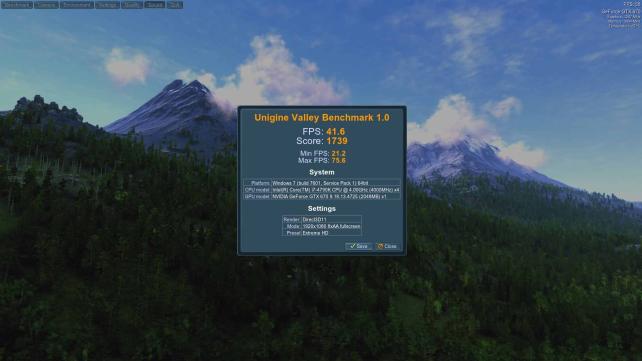Valley Benchmark GTX670