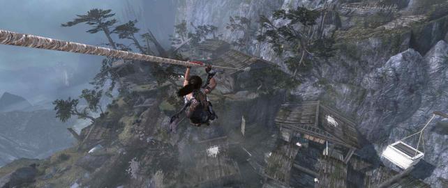 高所から急降下する場面は爽快感がある