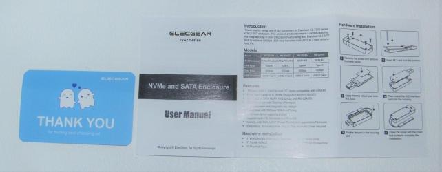 マニュアルとカード