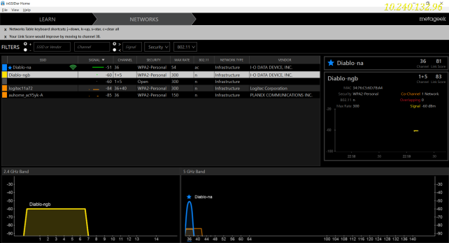 拡張チャンネルで1ch + 5chを使用している