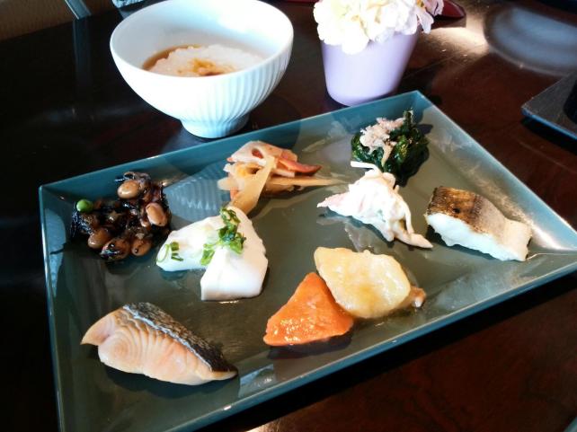 松の木がたくさん。息子は松ぼっくり拾いに夢中!