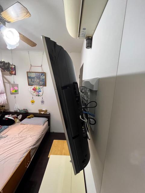 ⑥真横から見るとこんな感じ